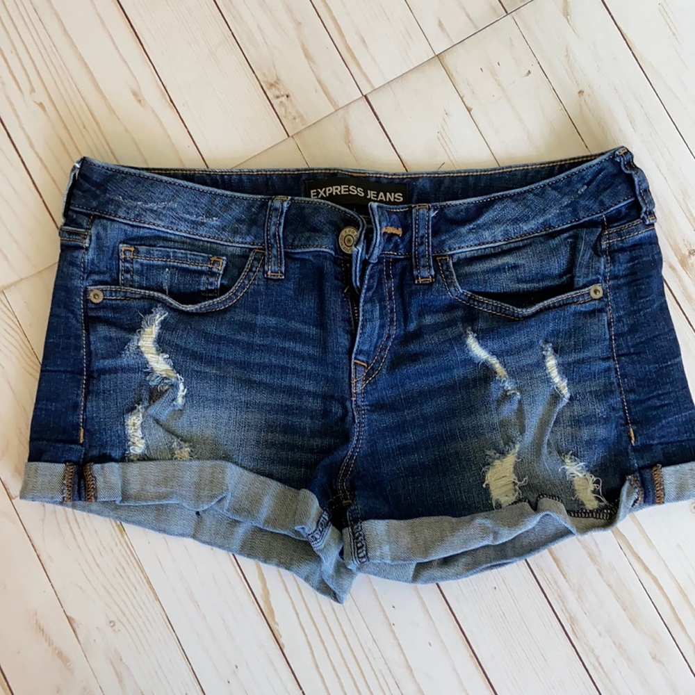 EXPRESS| Denim Shorts